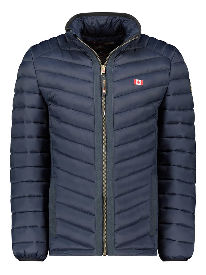 Steppjacke "Carliteak" in Dunkelblau