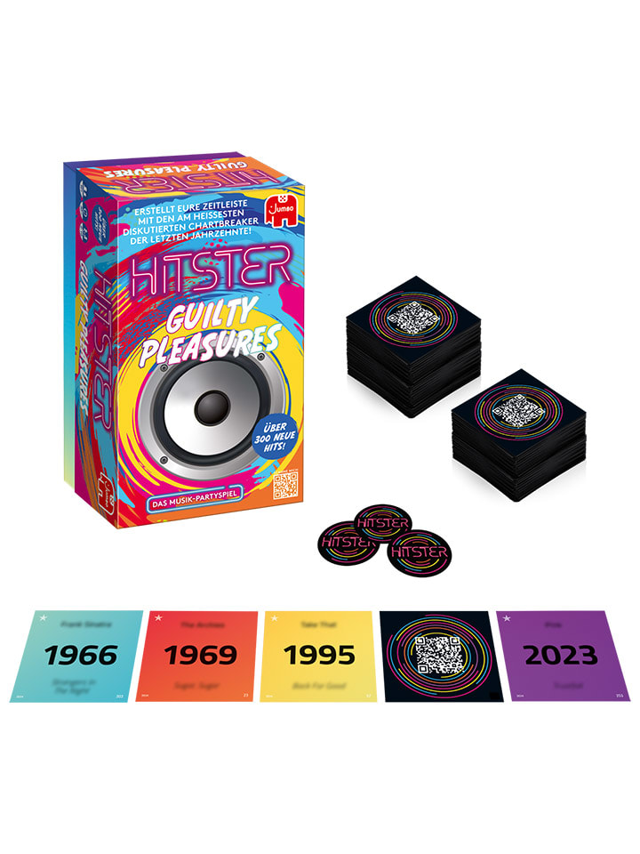 Gesellschaftsspiel "Hitster - Guilty Pleasures" - ab 16 Jahren