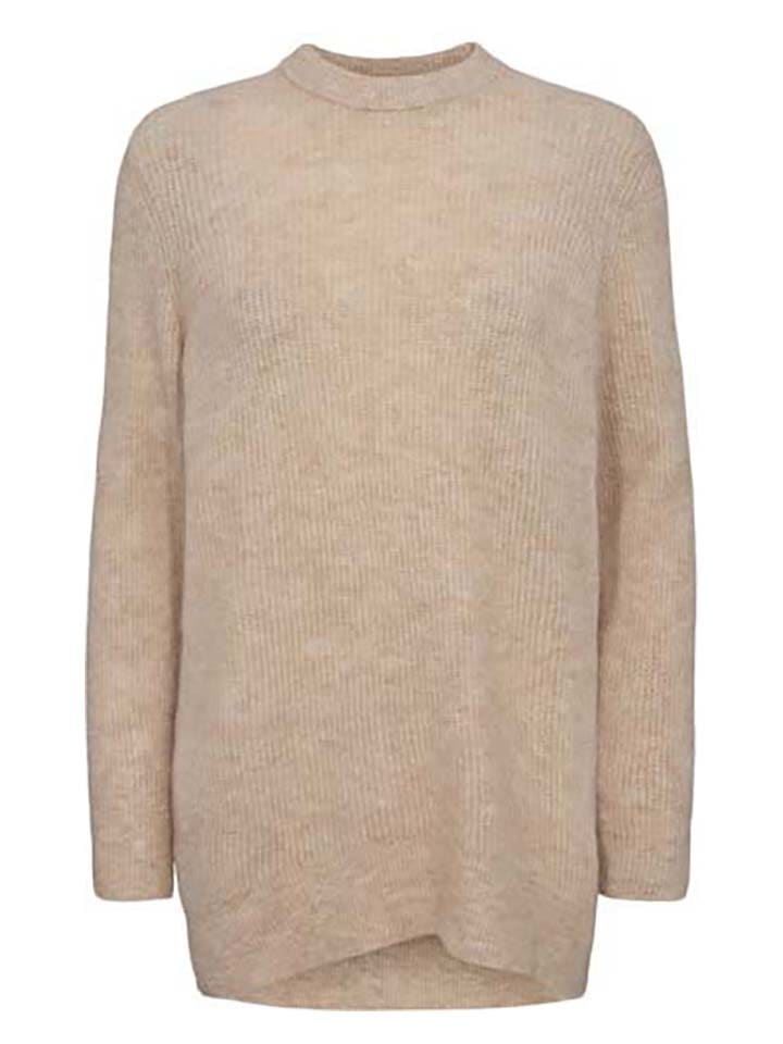 Sweter w kolorze beżowym