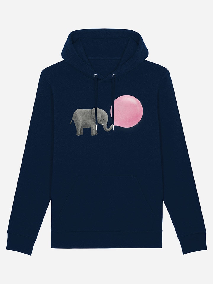 Hoodie donkerblauw