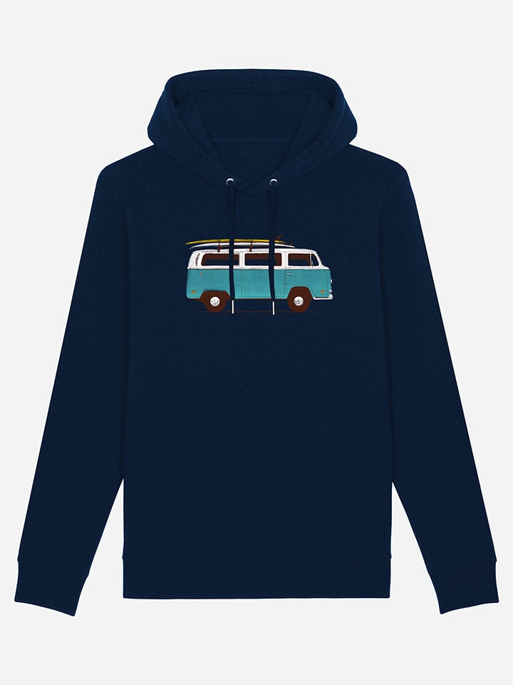 Hoodie donkerblauw