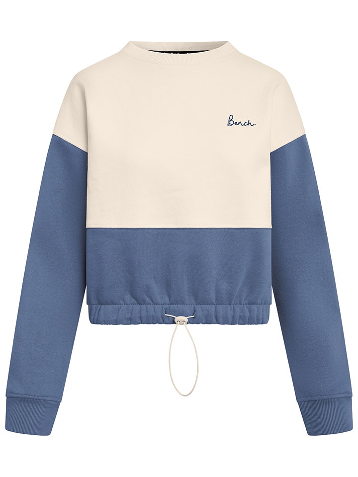 Bluza w kolorze biało-granatowym