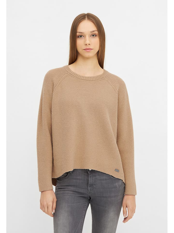 Sweter "Kiruna" w kolorze beżowym