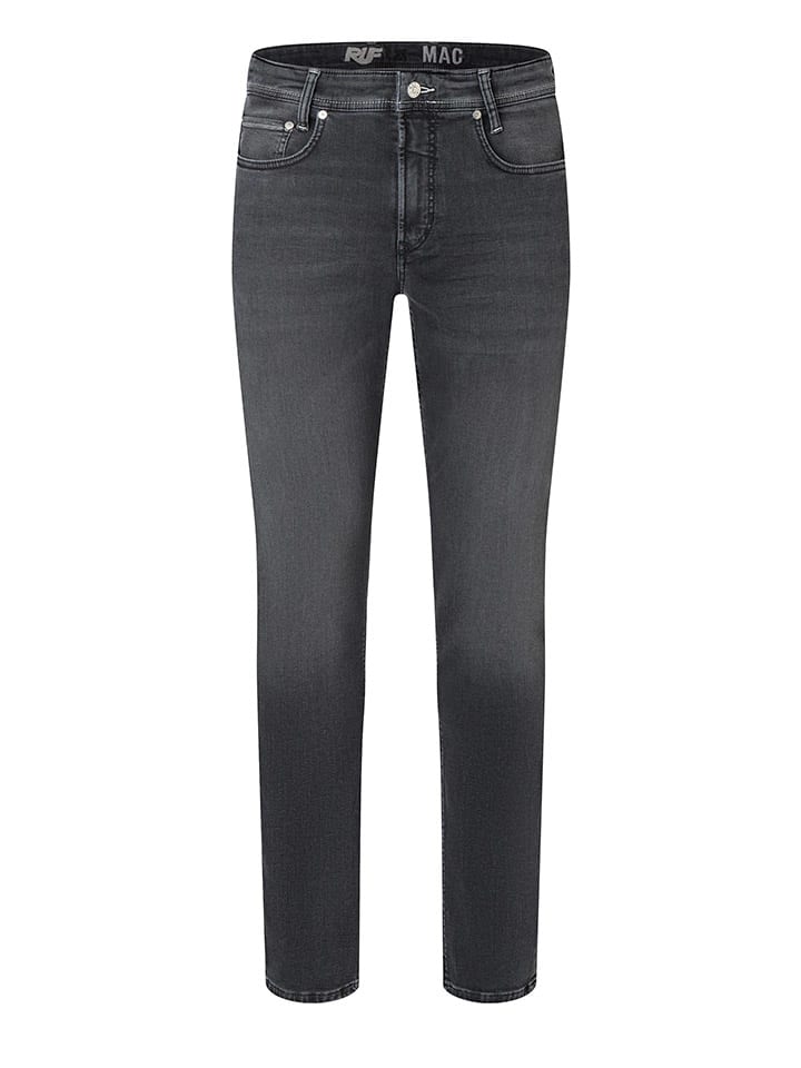 Dżinsy "MacFlexx" - Slim fit - w kolorze czarnym