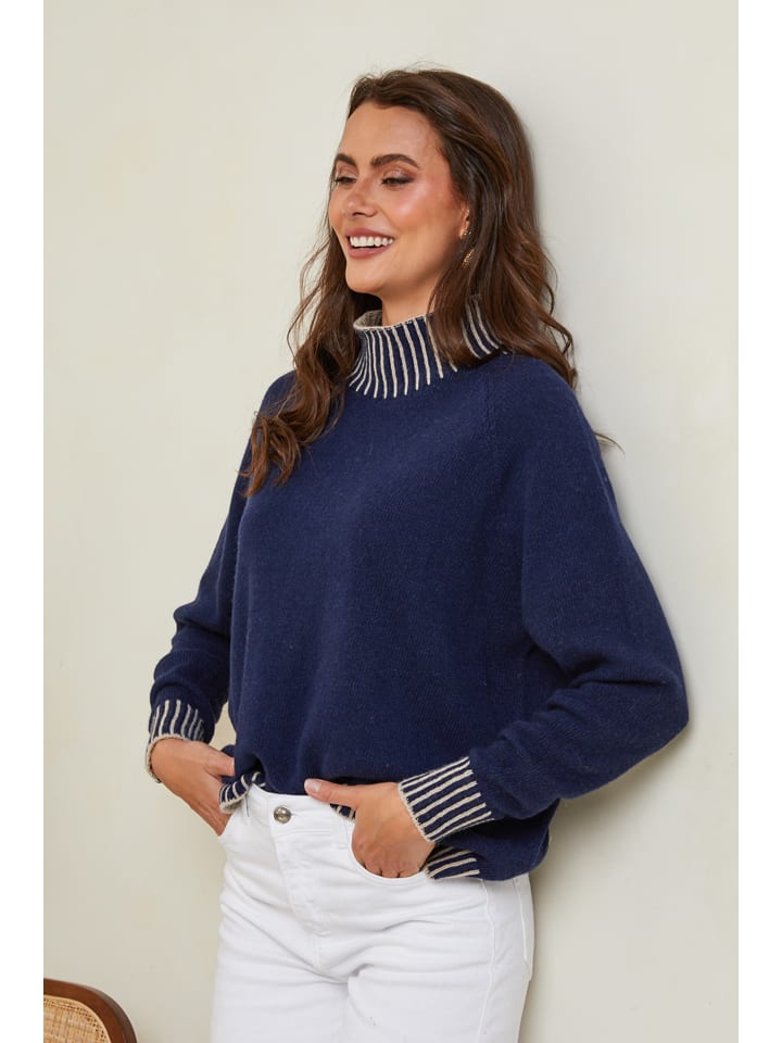 Trui "Csepreg" donkerblauw