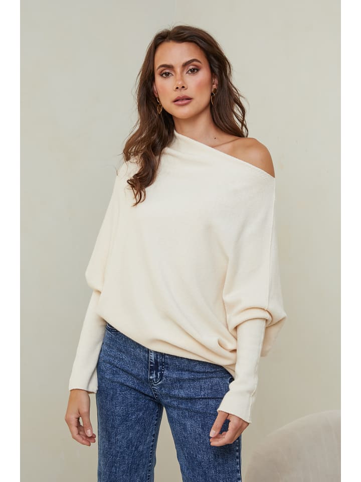 Pullover "Isaszeg" in Creme