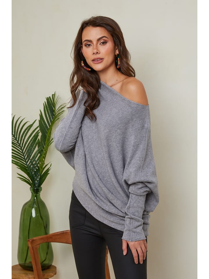 Pullover "Isaszeg" in Grau