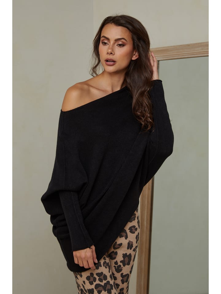 Pullover "Isaszeg" in Schwarz