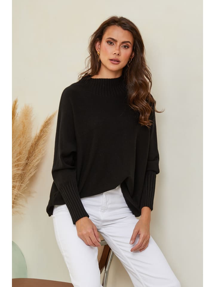 Sweter "Izsak" w kolorze czarnym