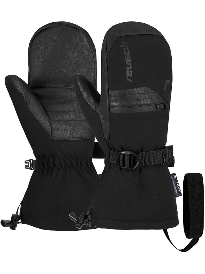Ski-/ Snowboardfäustlinge "Torres " in Schwarz