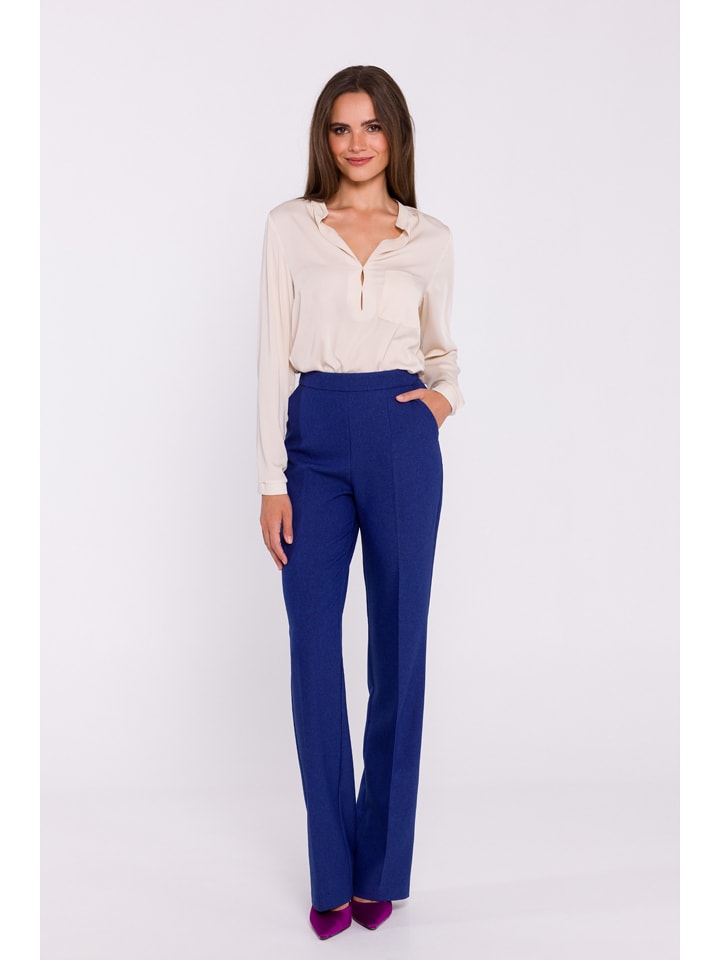 Broek donkerblauw