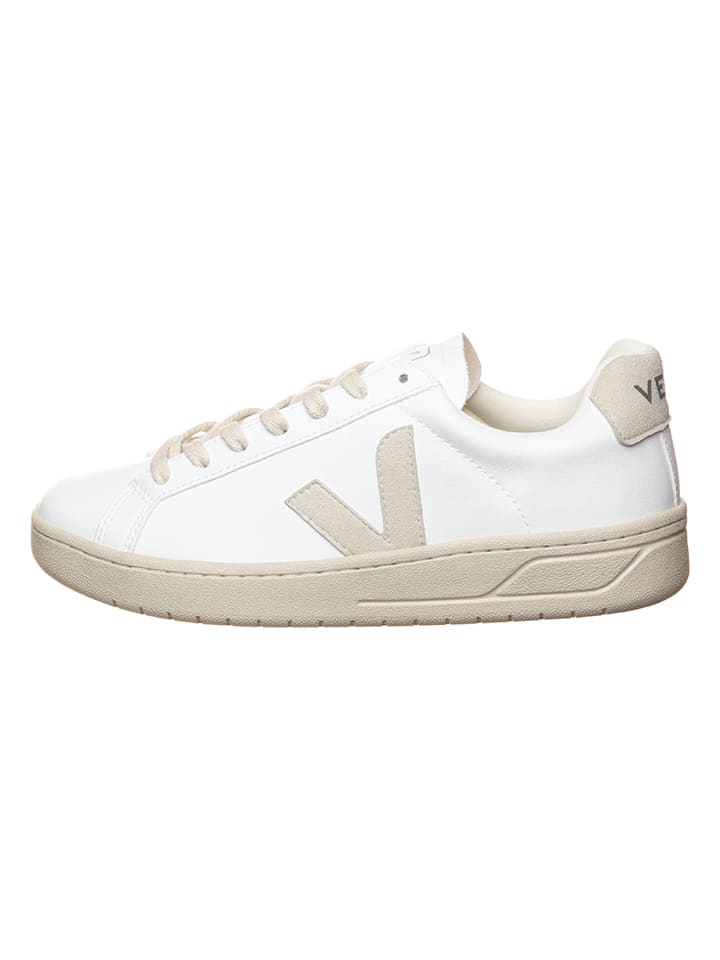 Sneakersy "Urca" w kolorze biało-beżowym