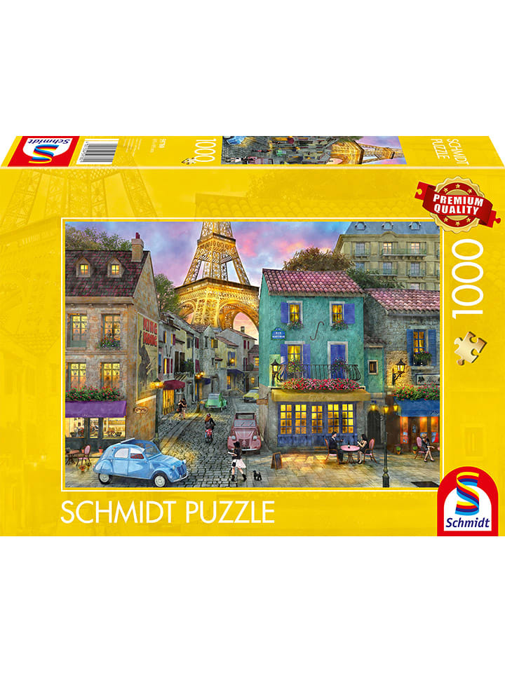 1.000tlg. Puzzle "In den Straßen von Paris" - ab 12 Jahren