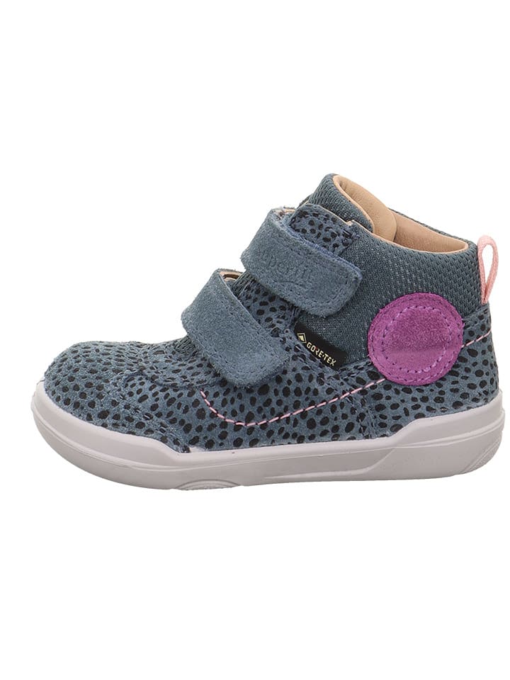 Leder-Lauflernschuhe "Superfree" in Blau