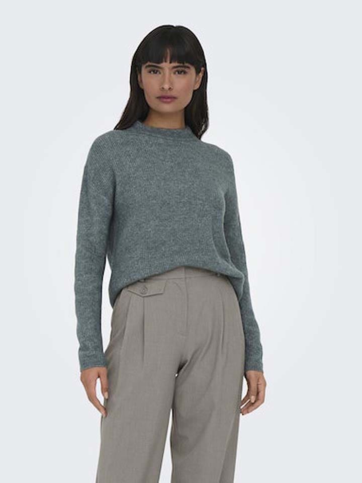 Sweter w kolorze szarym