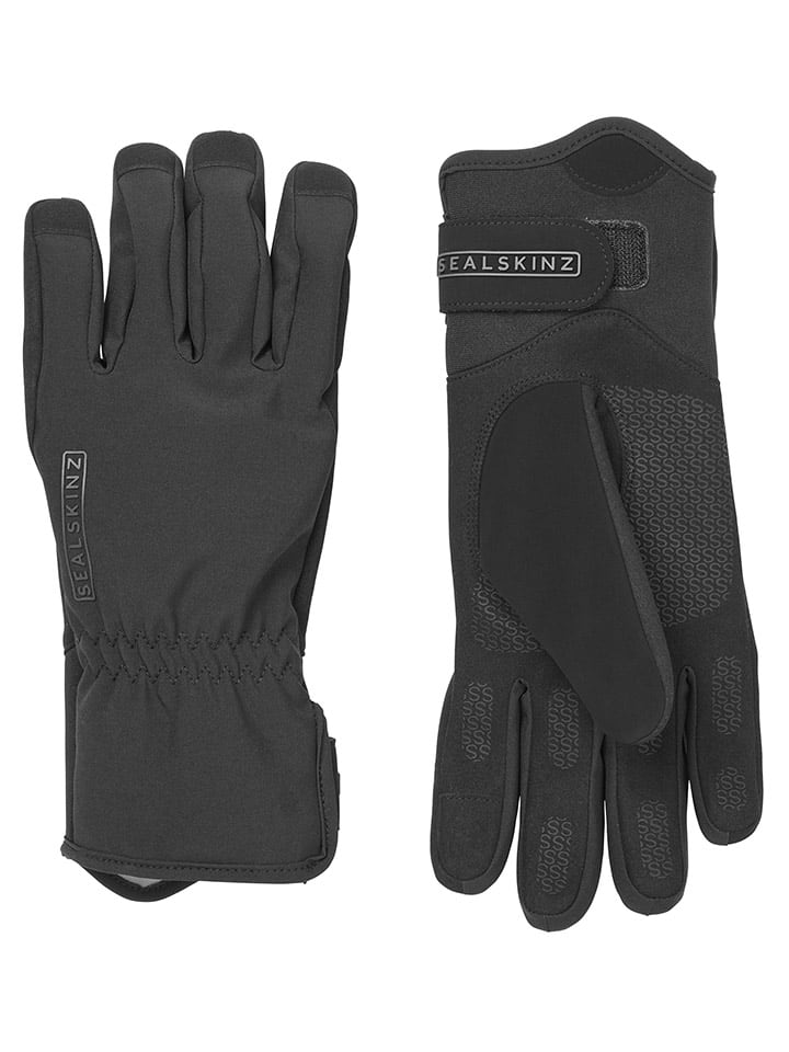 Fahrradfingerhandschuhe "Bodham" in Schwarz