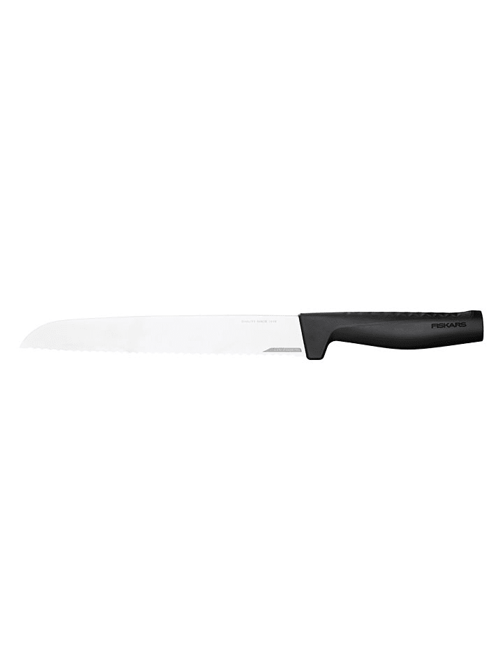 Broodmes "Hard Edge" zwart - (H)35 cm