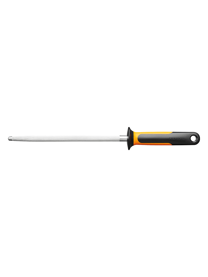 Stal ostrząca "Functional Form" w kolorze czarno-pomarańczowym - dł. 32,8 cm