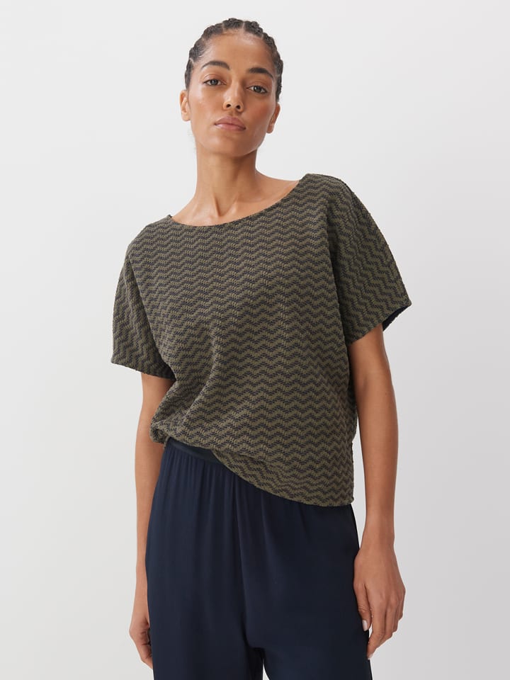 Bluse in Khaki