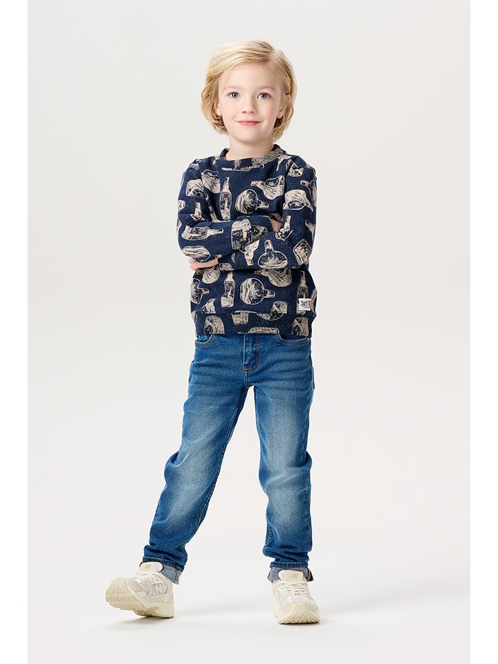 Bluza "Hinton" w kolorze granatowym