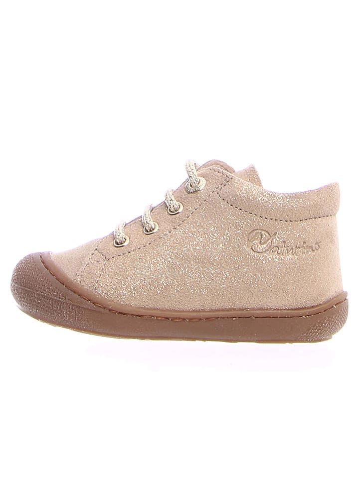 Leder-Lauflernschuhe "Cocoon" in Beige