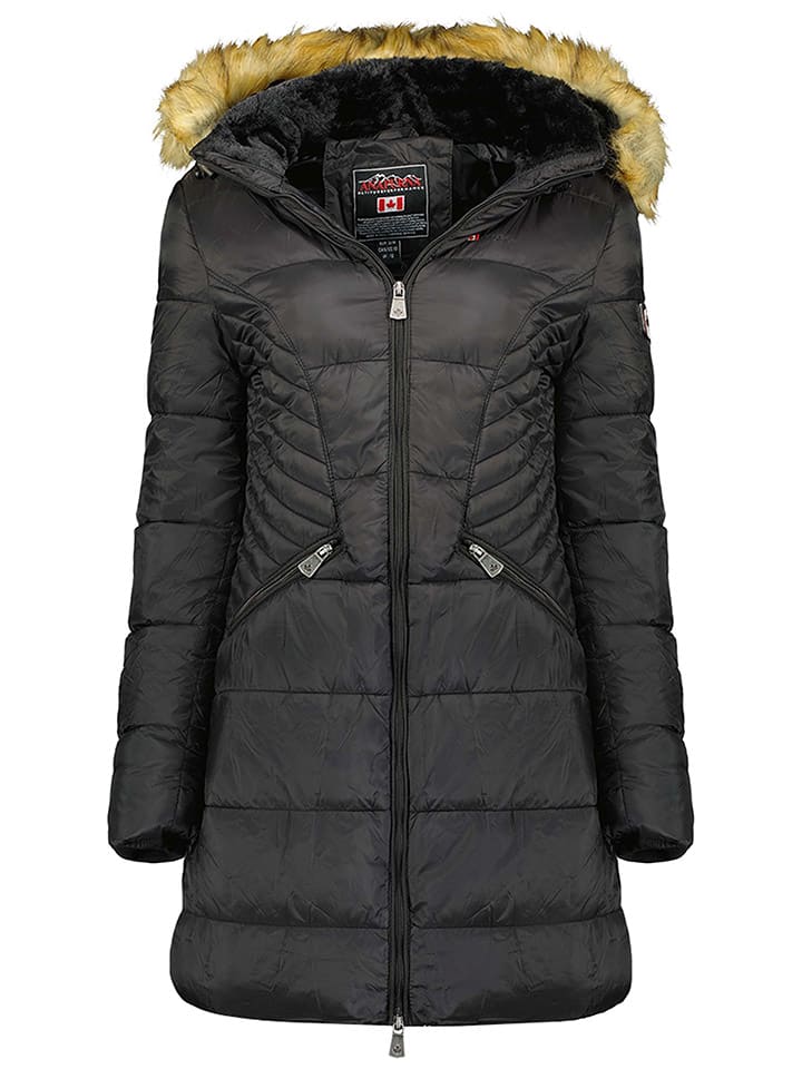 Parka "Bolmen" w kolorze czarnym