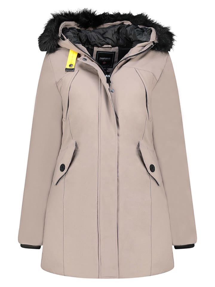Parka "Cherifana" in Taupe