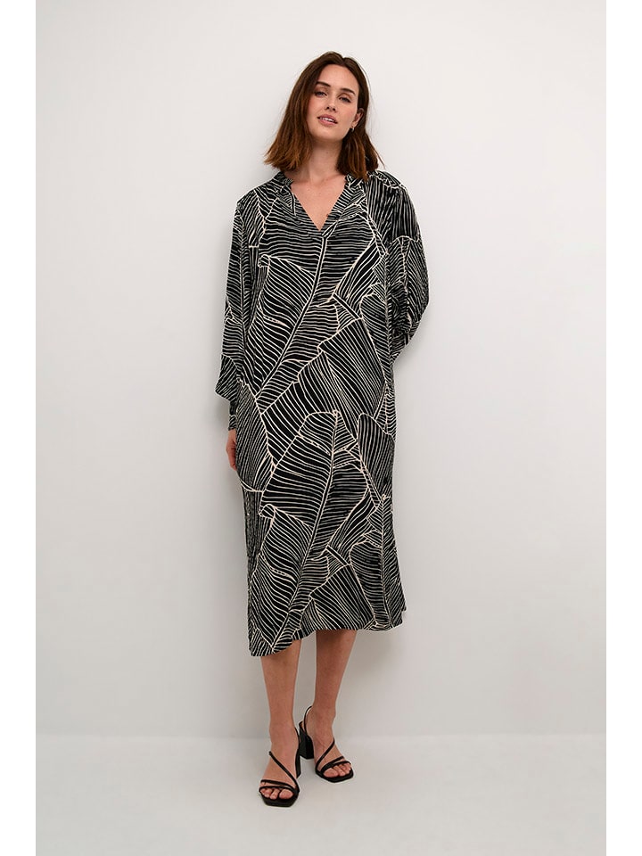 Kleid in Schwarz/ Weiß