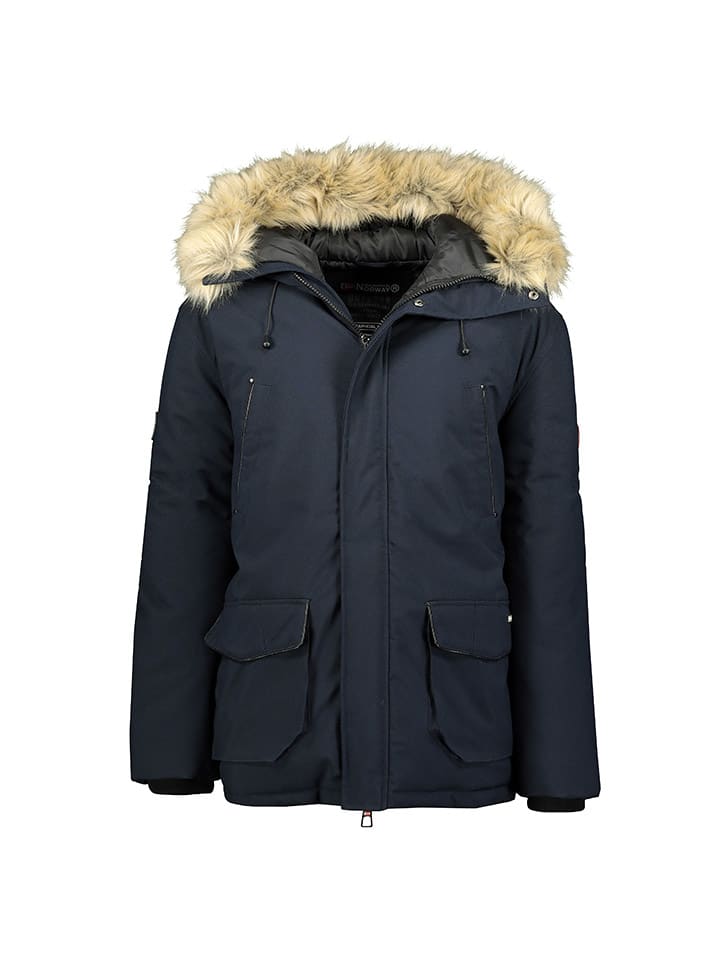 Parka "Claude" w kolorze granatowym