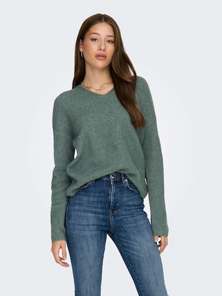 Pullover in Türkis
