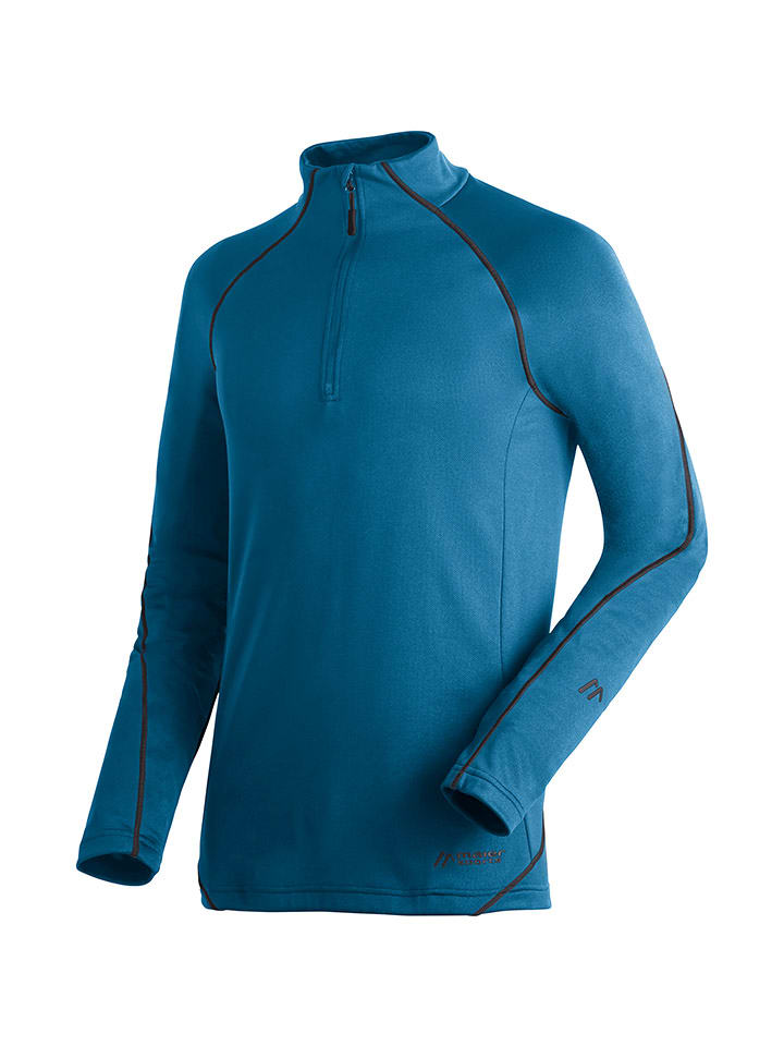 Fleecepullover "Roger" in Petrol