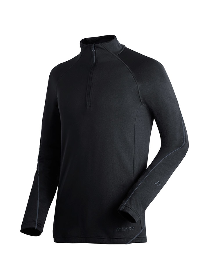Fleece trui "Roger" zwart