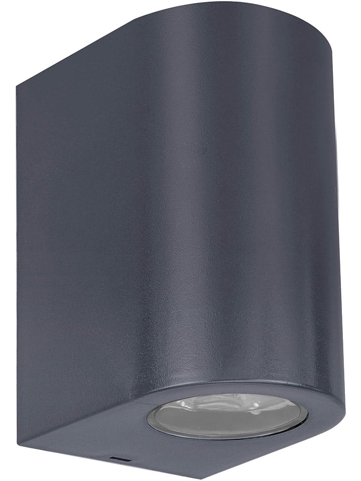 Außenwandleuchte "Alecto" in Schwarz - (B)6,8 x (H)10 cm