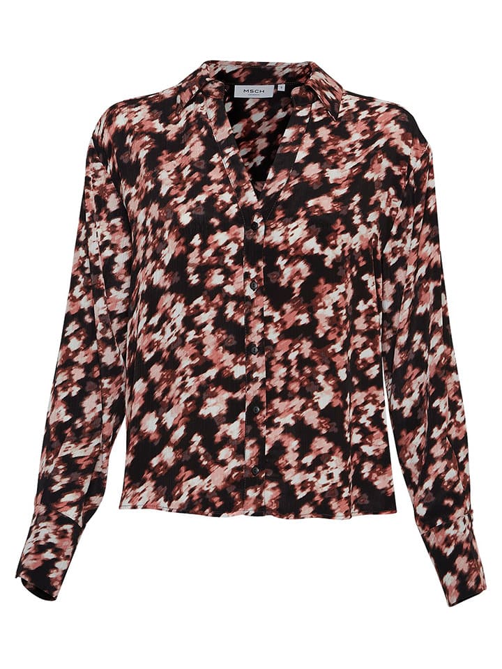 Hemd "Bellamaya Rhian" in Schwarz/ Rosa