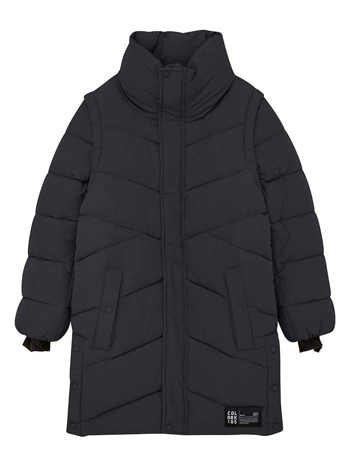 Winterjacke in Schwarz