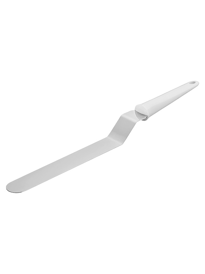 Winkelpalette "Classic" in Silber/ Weiß - (L)38 cm