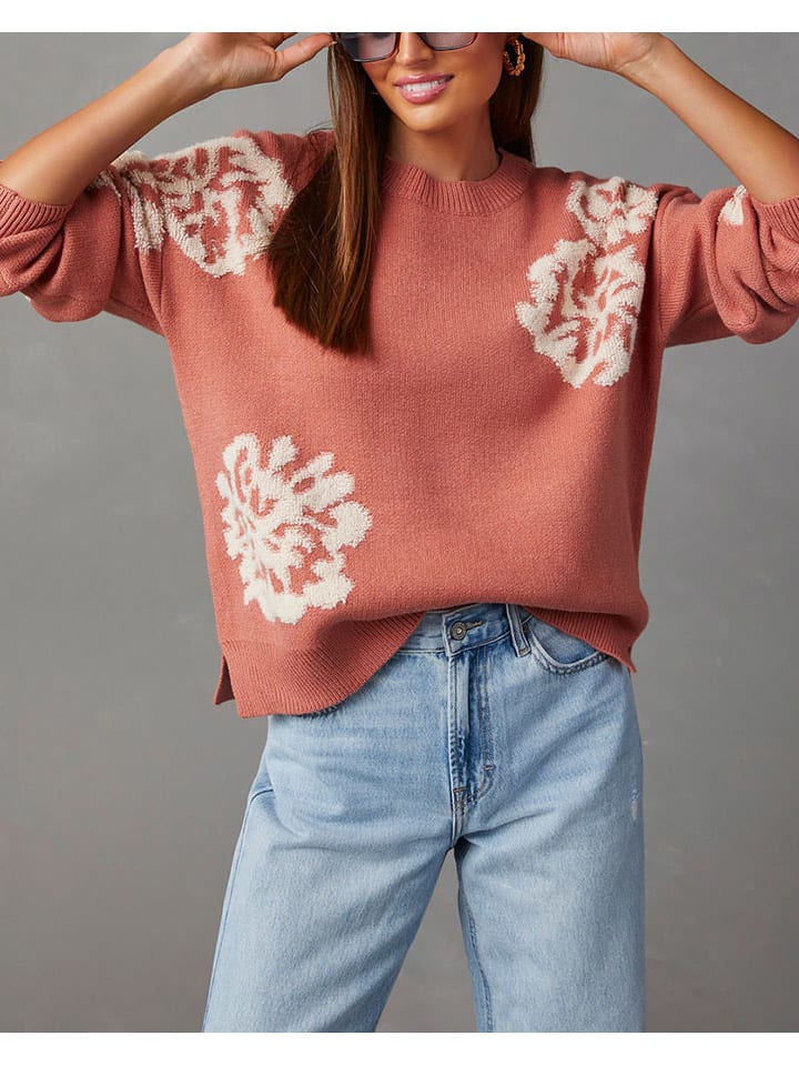 Pullover in Rosa