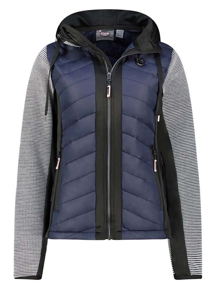 Fleecejacke "Tagnifique" in Dunkelblau