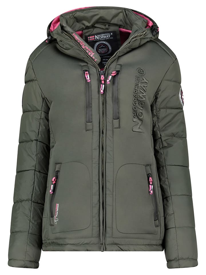 Kurtka zimowa "Beachwood" w kolorze khaki