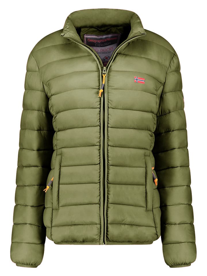 Steppjacke "Atikolor" in Khaki