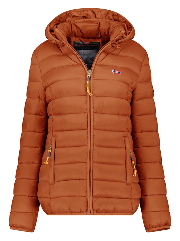 Steppjacke "Atikolor" in Hellbraun