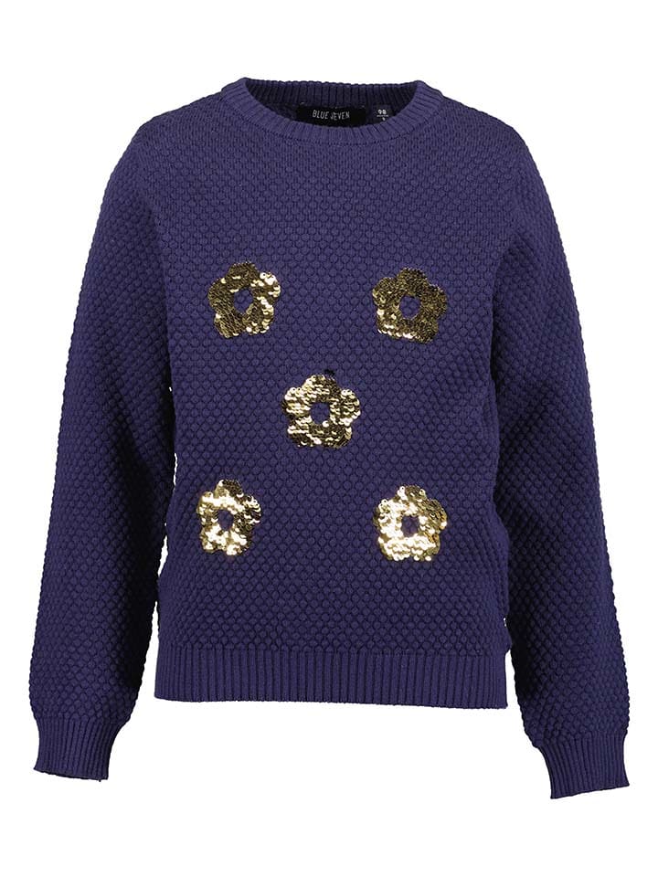 Pullover in Dunkelblau