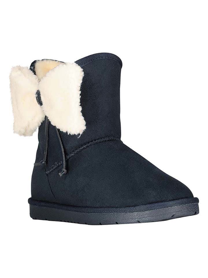 Winterboots "Opap" donkerblauw