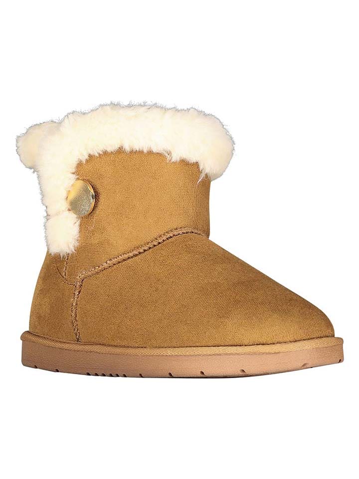 Winterboots "Oneigebout" in Hellbraun