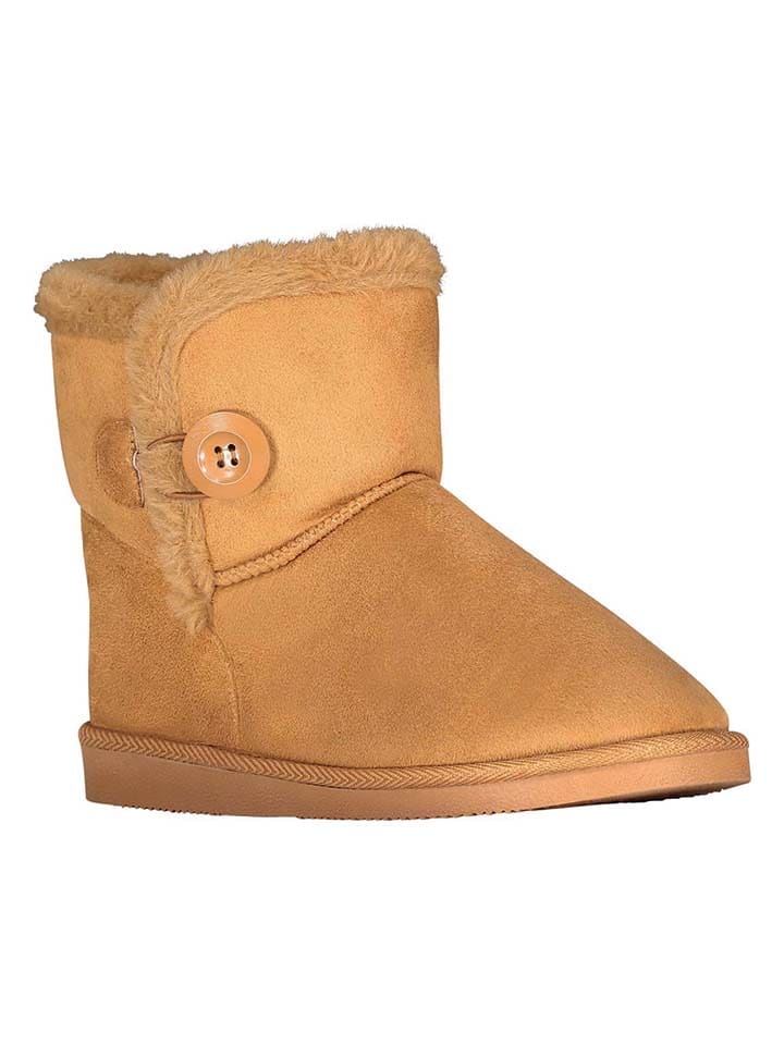 Winterboots "Oprecieuse" in Hellbraun