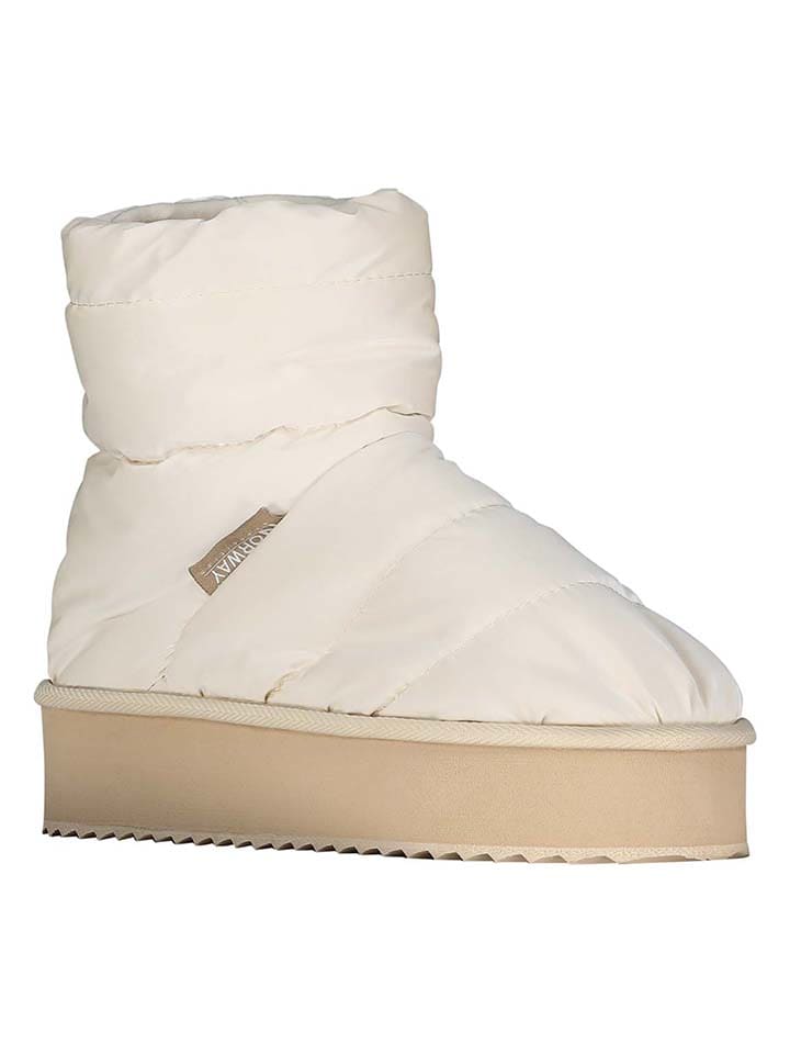 Winterboots "Ornella" in Creme