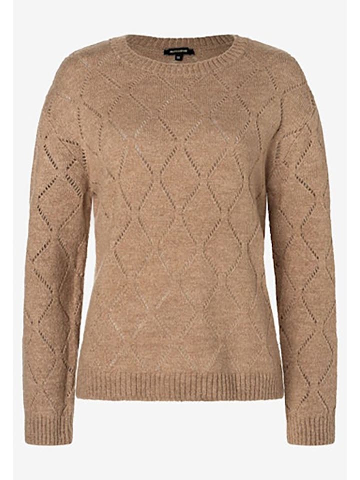 Sweter w kolorze jasnobrązowym
