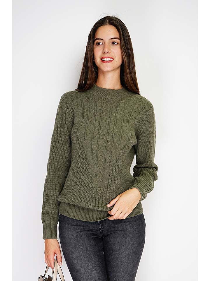 Pullover in Khaki