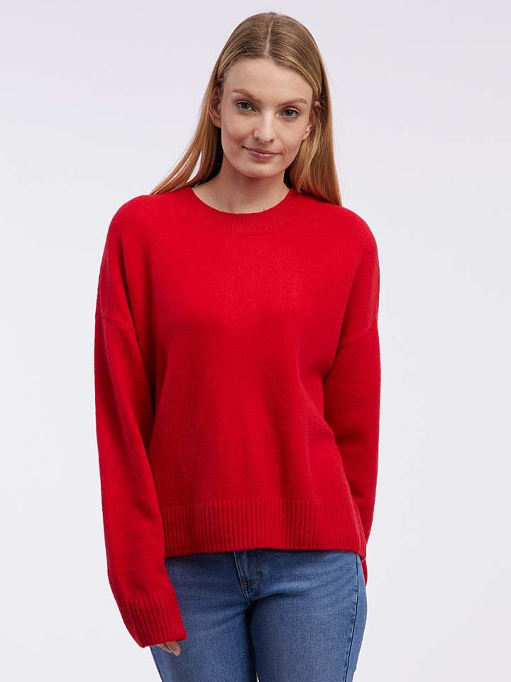 Sweter w kolorze czerwonym