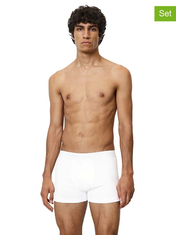 2er-Set: Boxershorts in Weiß